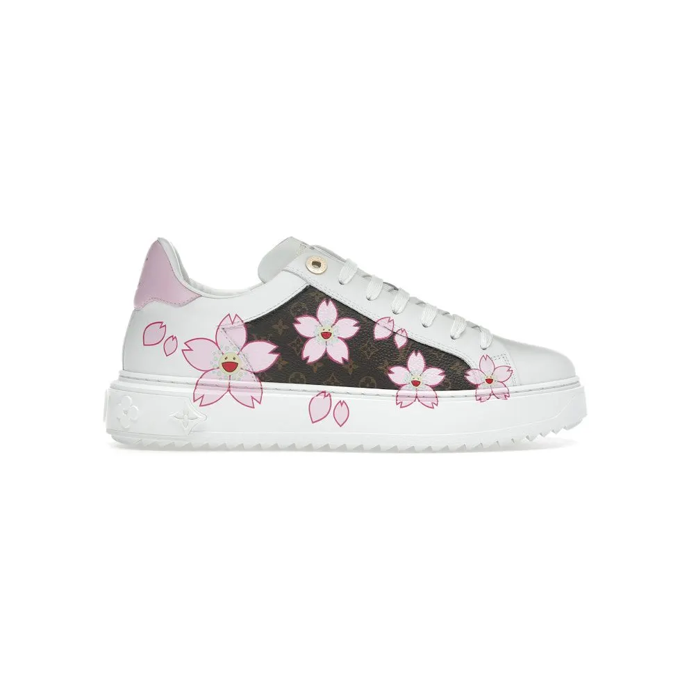Louis Vuitton x Takashi Murakami Timeout Sneaker Cherry Blossom White (1AGWOL)