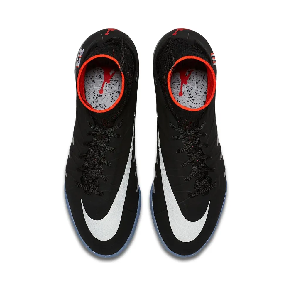 Nike Hypervenomx Proximo NJR TF Neymar x Jordan Black/Metallic Silver-Light Crimson-White (820134-006)