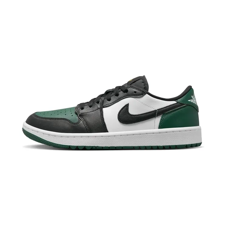 Air Jordan 1 Low Golf “White / Noble Green / Pollen / Black” (DD9315-107)