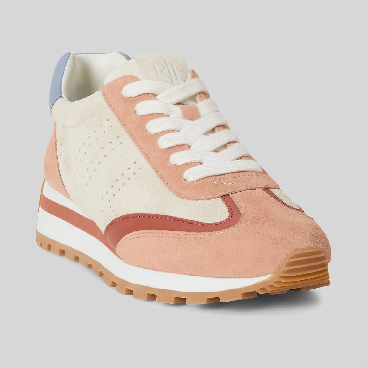 Lauren Ralph Lauren Sand / Lichtblauw / Abrikoos / Kersrood (802P15840) (2)