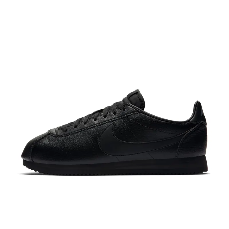 Nike Classic Cortez Leather Triple Black Black/Black-Anthracite (749571-002)