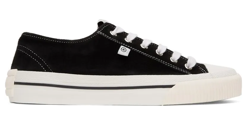 Axel Arigato Black Suede Midnight Low Sneakers (38031)