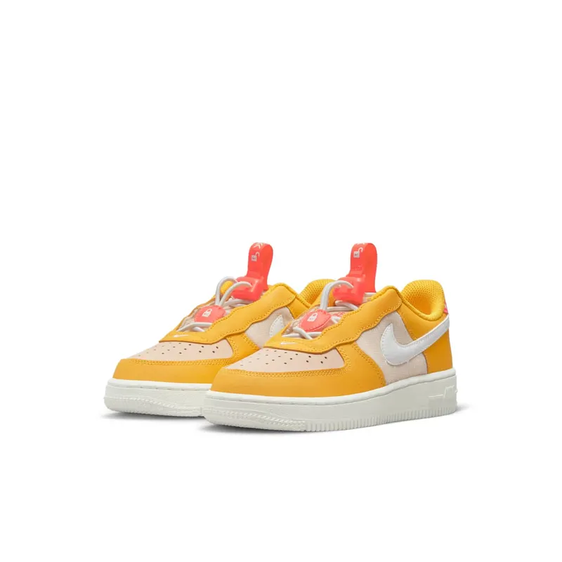 Nike Force 1 Toggle SE Younger Kids’ Yellow (DQ0365-700)