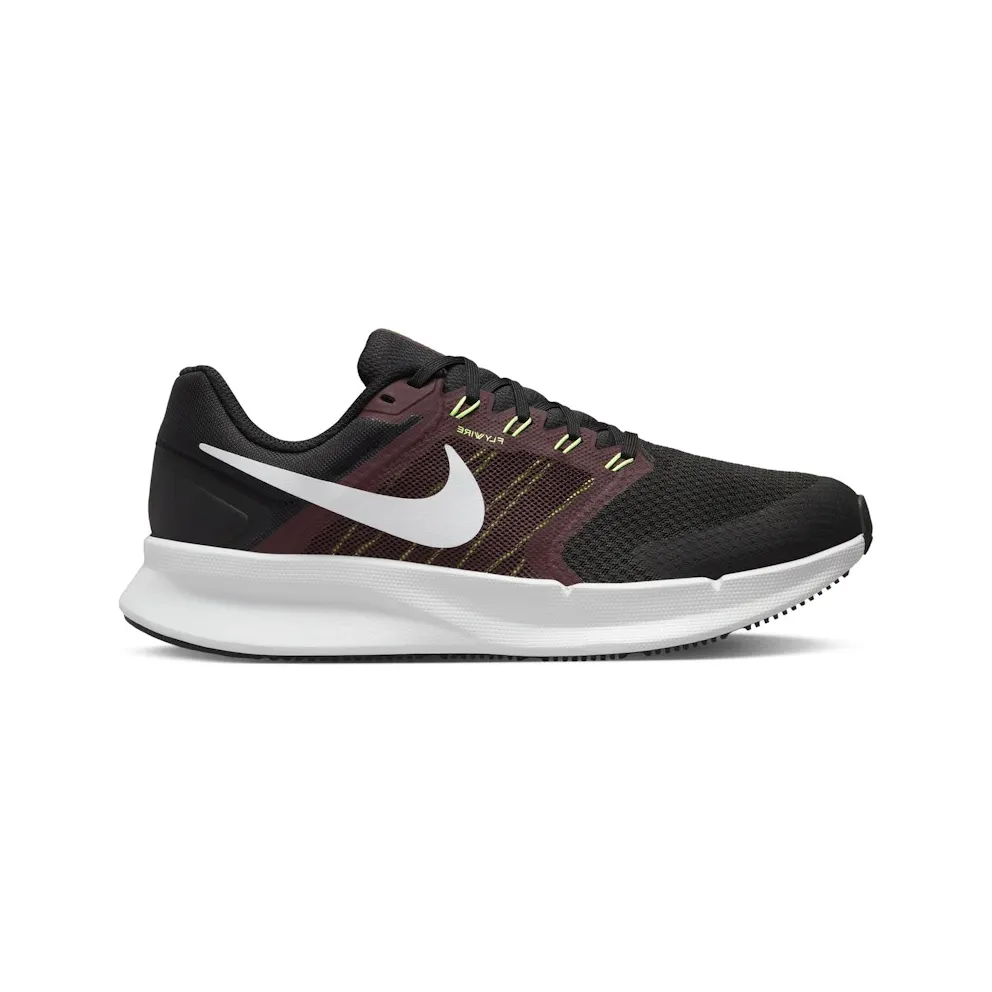 Nike Run Swift 3 Black Burgundy Crush Lime Blast Pure Platinum (DR2695-007)
