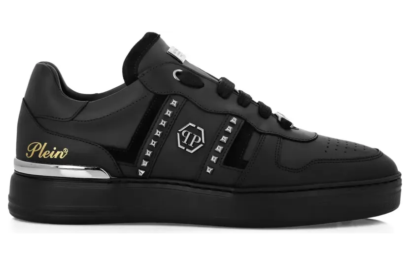 Philipp Plein verfraaid met studs “White” (FAESUSC0821PLE022N)