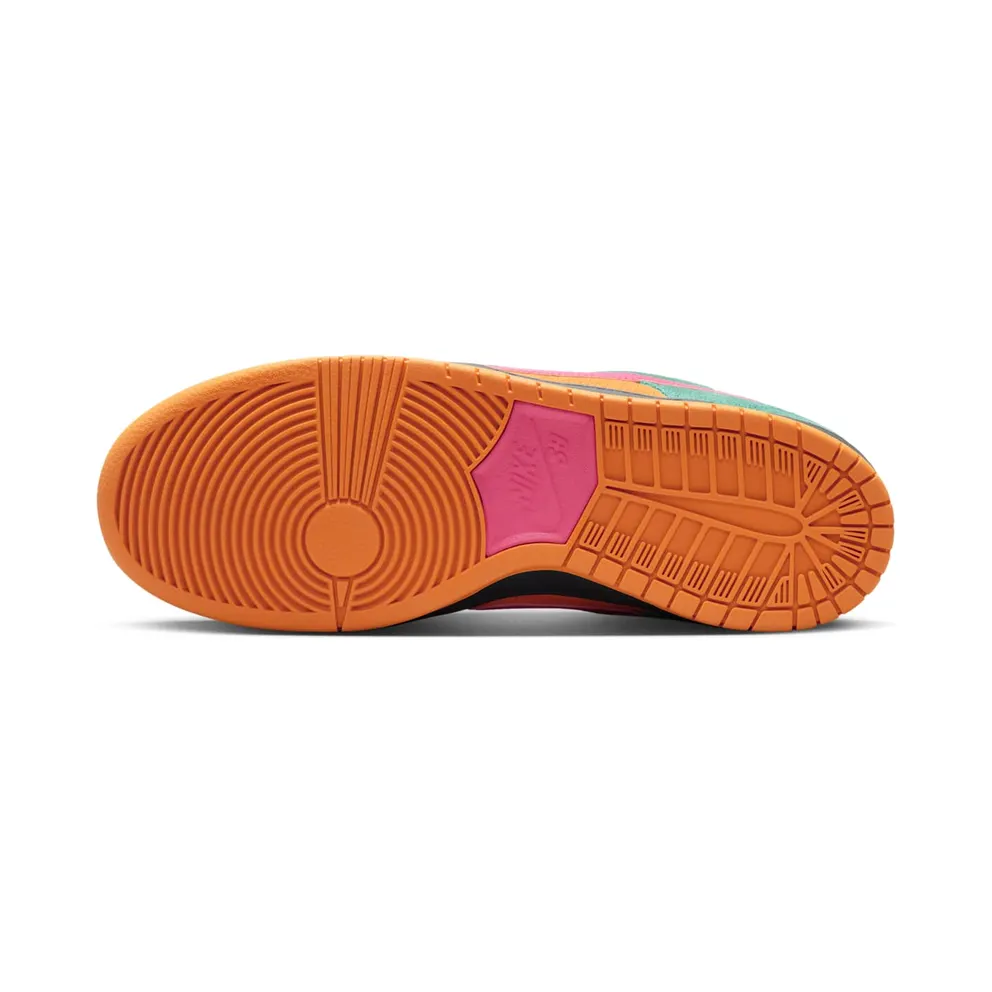 Nike SB Dunk Low Pro “Green Noise / Light Curry / Off-Noir / Watermelon” (HQ1625-301)