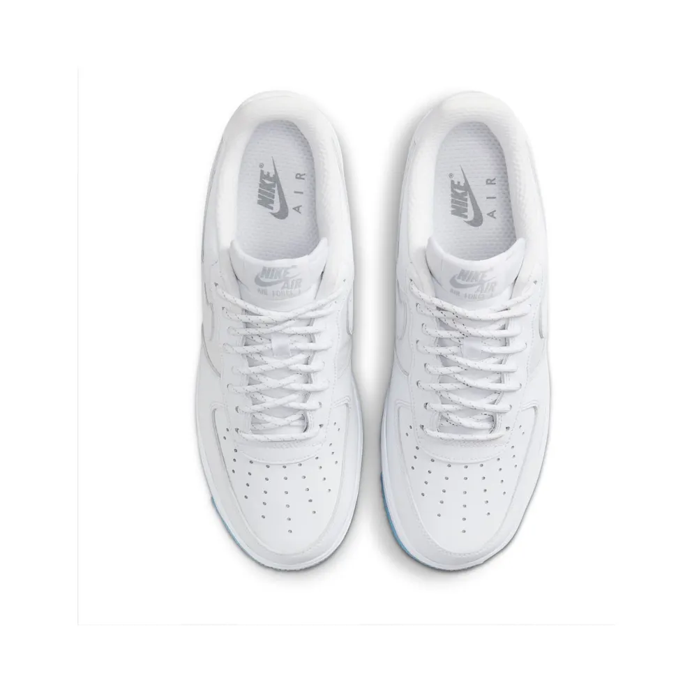 Nike Air Force 1 Low ’07 White Ice Blue Sole (FV0383-100)