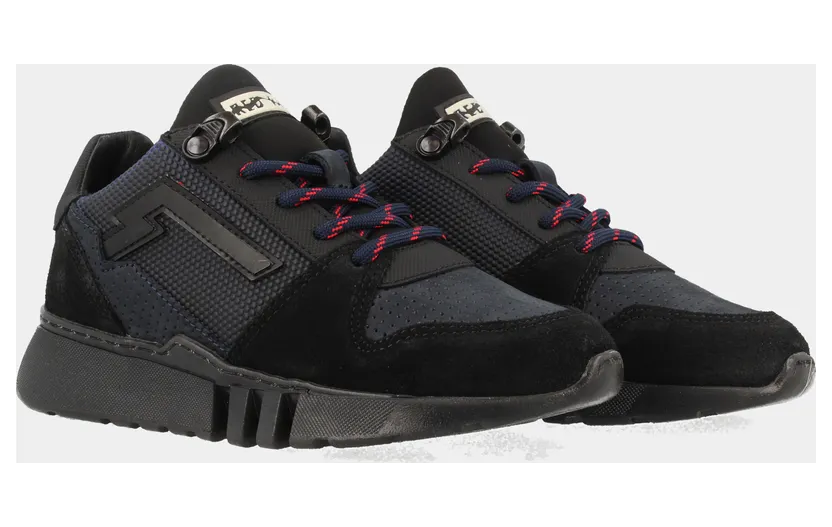 Zwart Blauwe Sneakers | Red-Rag 13215 (13215-699)
