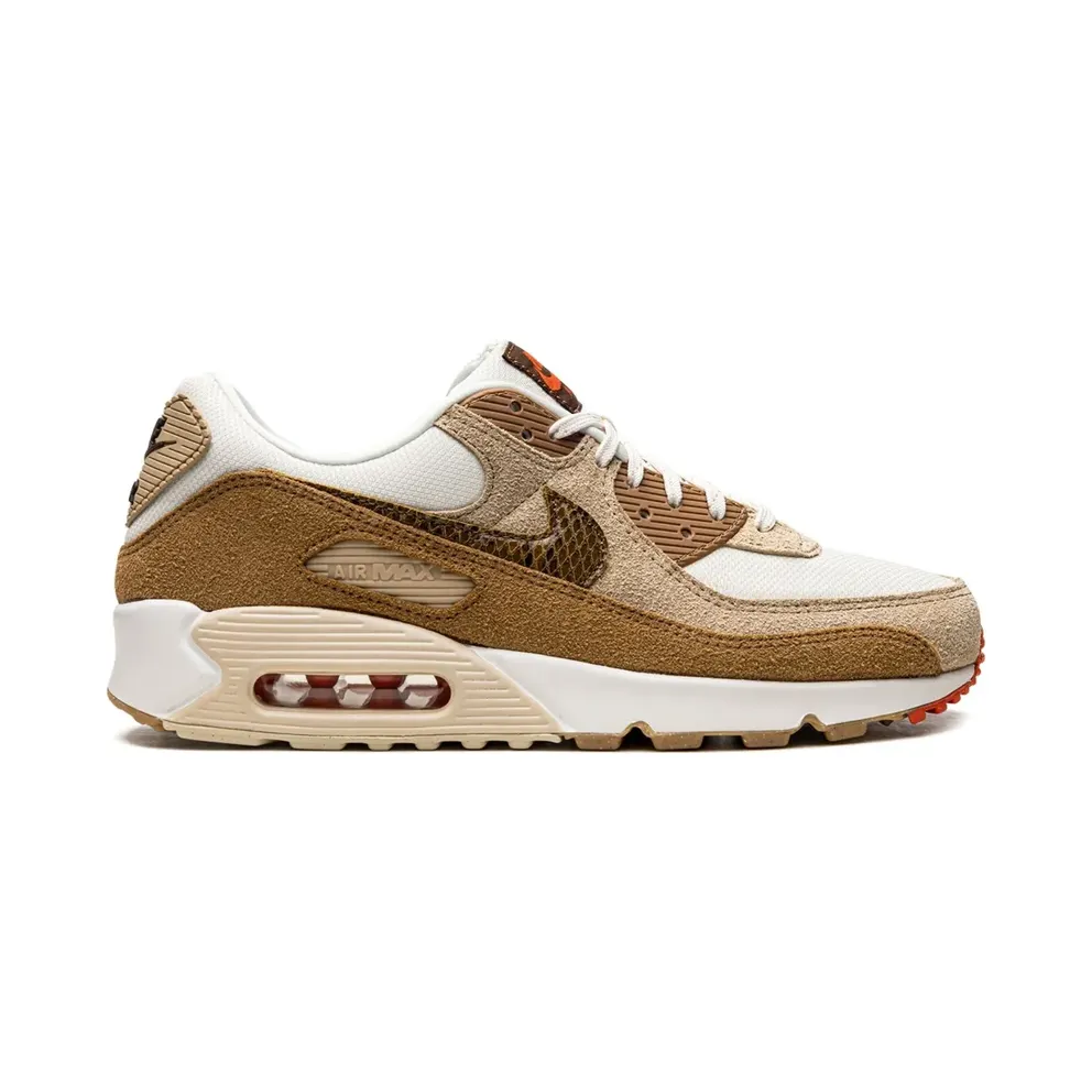 Nike Air Max 90 with slangenleer-effect – Beige (DX9502)
