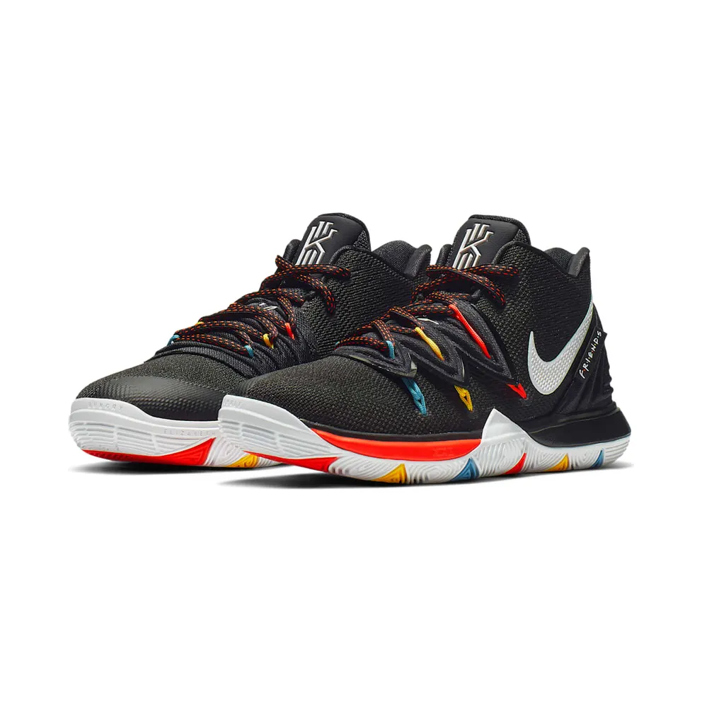 Nike Kyrie 5 Friends (GS) Black/White-Bright Crimson (AQ2456-006)