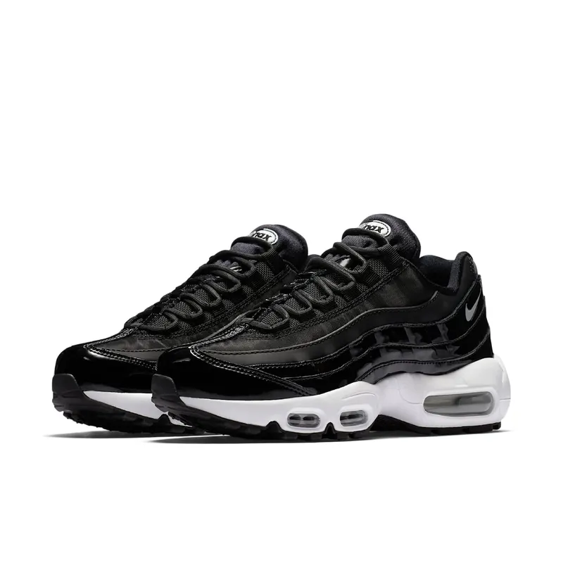 Nike Air Max 95 Black Patent (W) Black/Reflect Silver-Black-Cool Grey (AH8697-001)