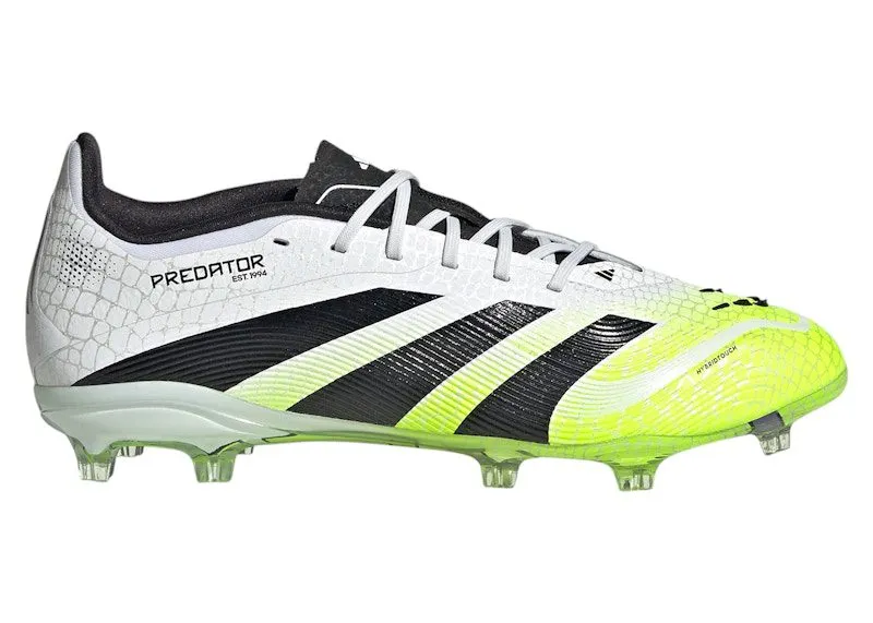 adidas Predator Elite FG Cloud White Core Black Lucid Lemon (JI1179)