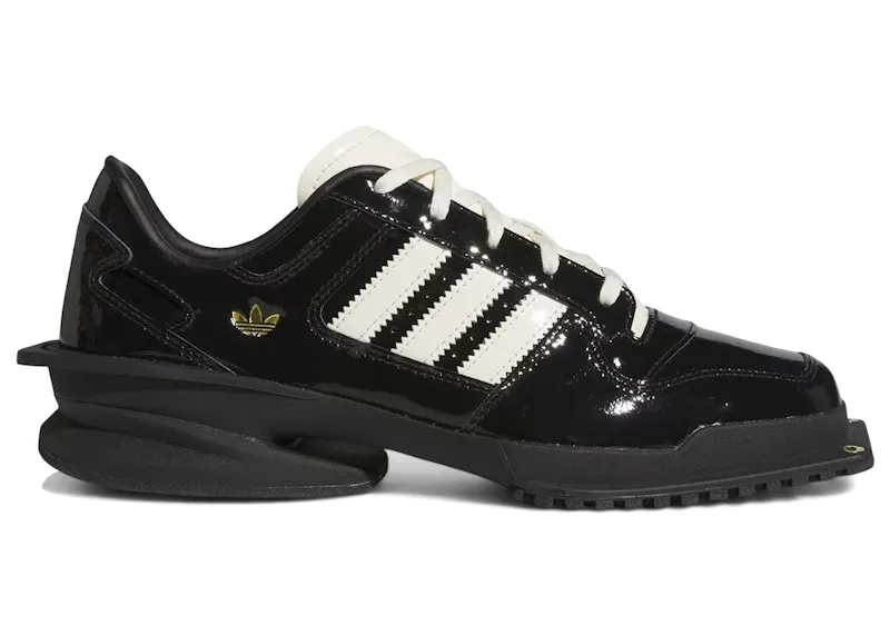 adidas Forum Cubism Black White Patent (KI8452)