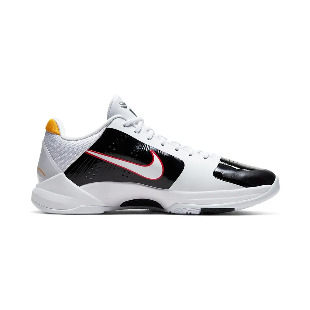 Nike Kobe 5 Protro Bruce Lee Alternate White/Black-University Red-Varsity Maize (CD4991-101)