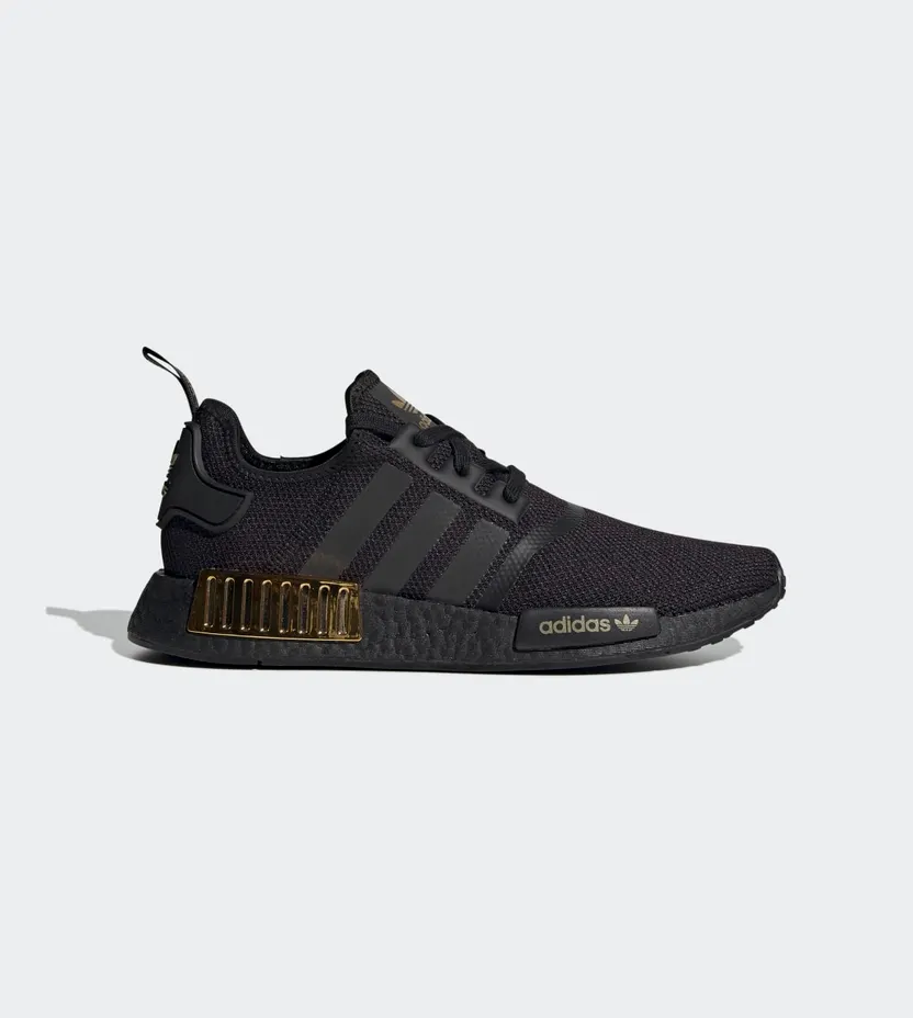 adidas NMD_R1 Core Black / Core Black / Gold Metallic (H67844)