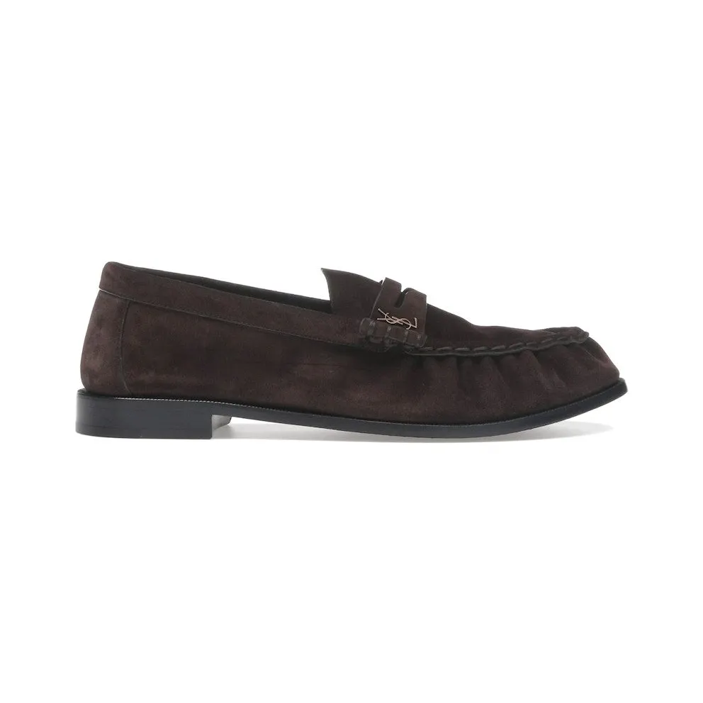 Saint Laurent Le Loafer Supple Dark Brown (8394712 W5AC 6023)