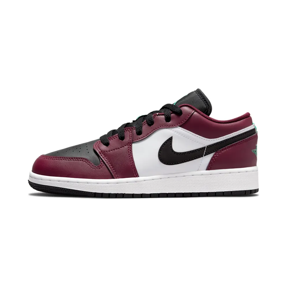 Air Jordan 1 Low SE Dark Beetroot Roma Green (GS) (DM0589-635)