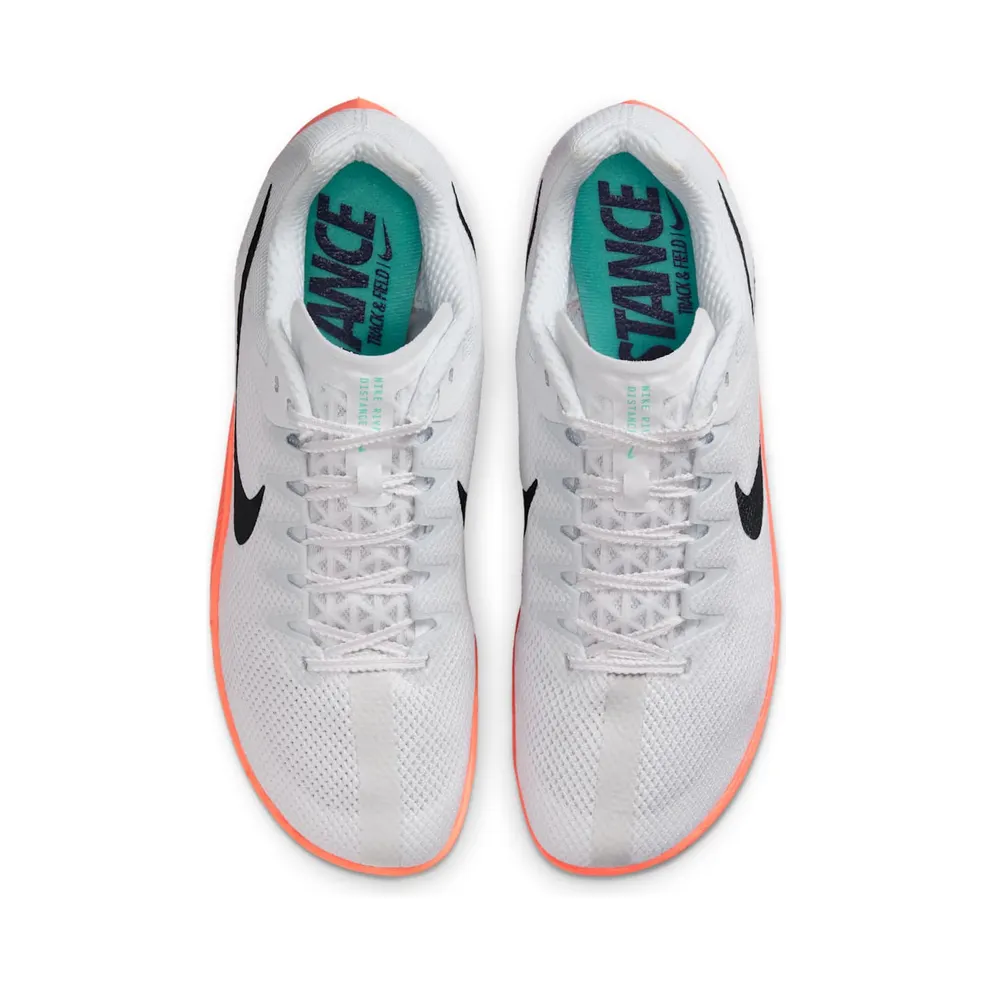Nike Zoom Rival Distance White Bright Crimson (FZ9653-101)