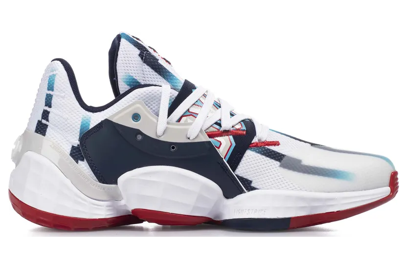 Adidas Harden Vol. 4 GCA ‘Dynasty Rockets’ Cloud White/Collegiate Navy/Scarlet (FY0842)
