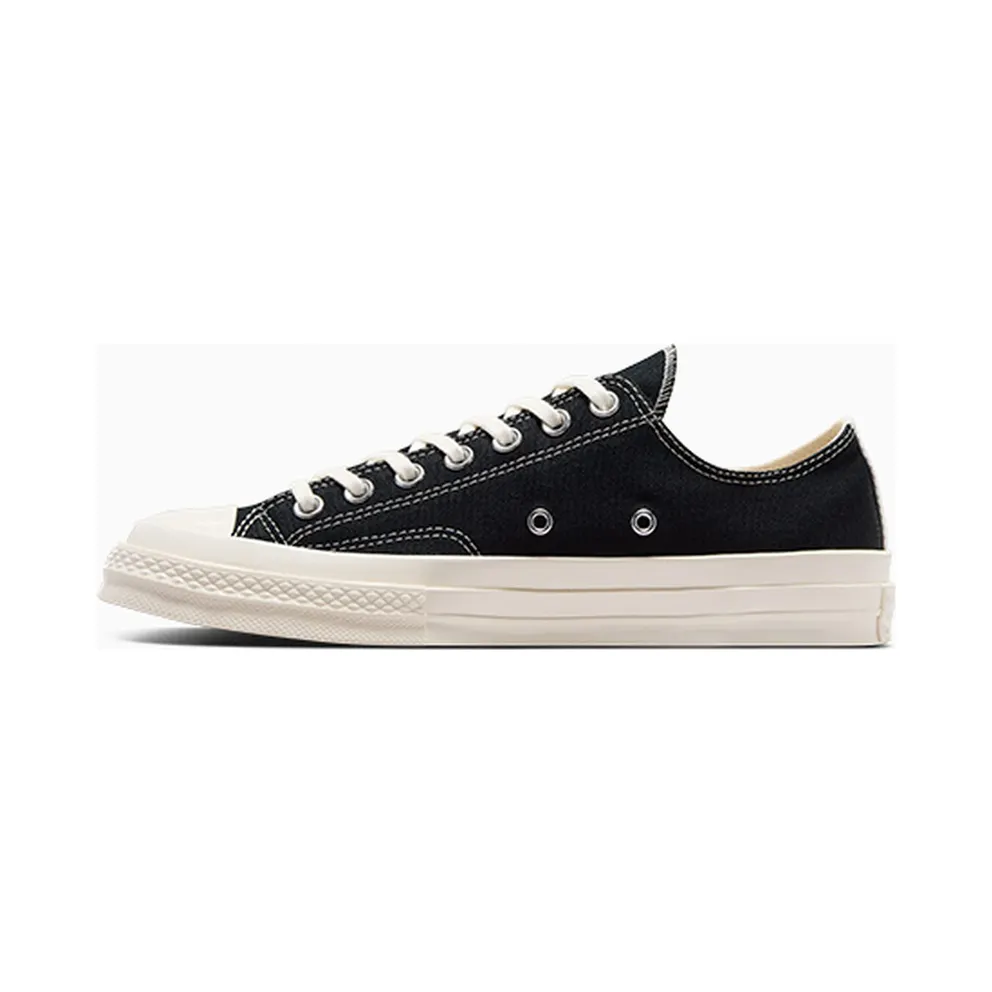 Converse PLAY Comme des Garçons Single Heart Chuck 70 Black/Egret/Red (A08804C)