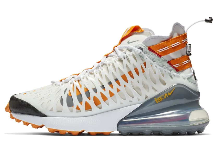 Nike Air Max 270 ISPA White Amber Rise