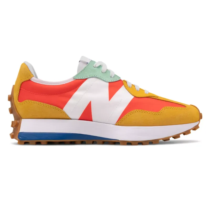 New Balance 327 Neo Flame (W) Orange/White-Yellow (WS327NRG)