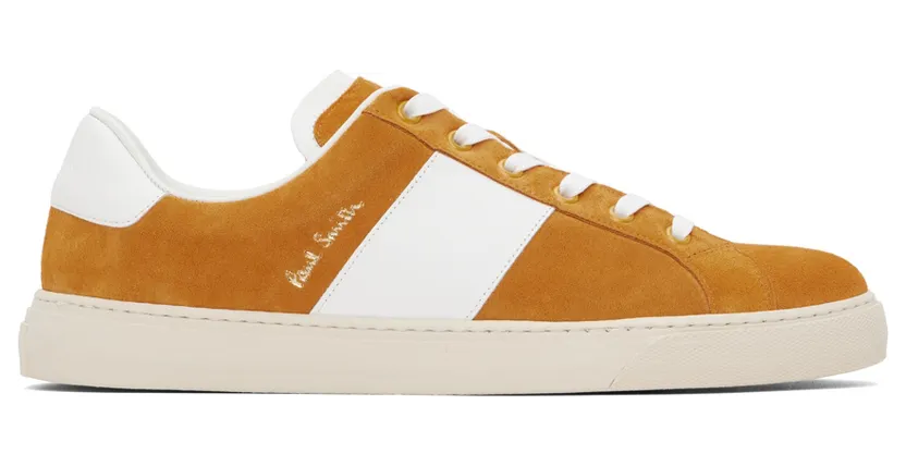 Paul Smith Orange Hansen Sneakers (M1S-HAN61-JSSU)