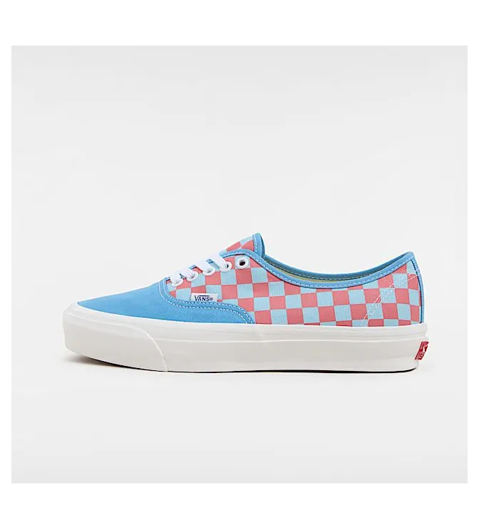 Vans Premium Authentic Heritage Blue Pink Checkerboard (VN000EBNE2W)