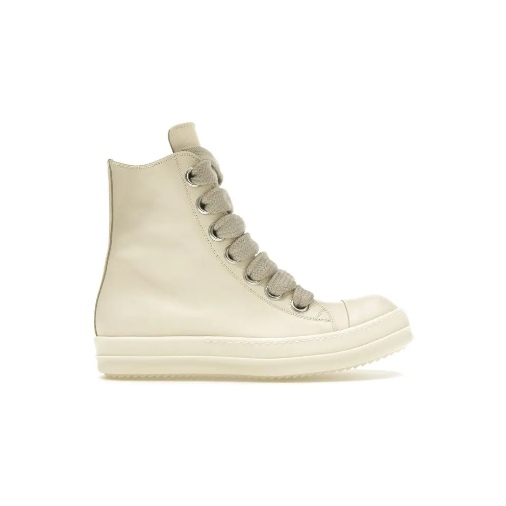 Rick Owens Lido High Sneaks Jumbo Laced Milk (RU01D3892-LCOW2-11111)