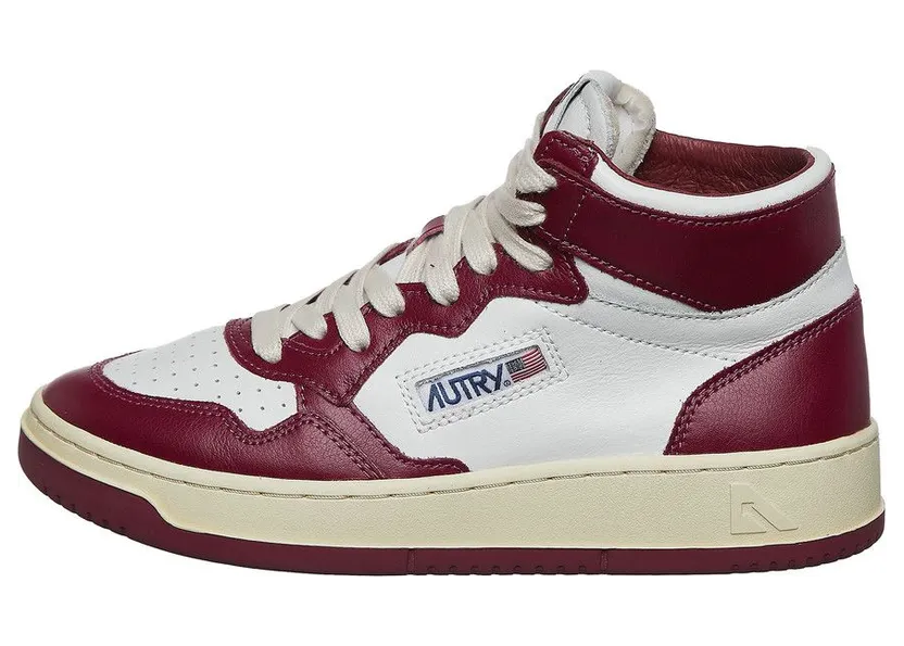 Autry 01 Mid Leather / Leather Amethyst (AUMWWB13)