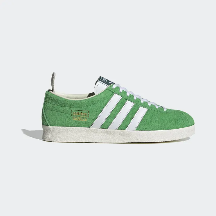 Adidas Gazelle Vintage ‘Semi Flash Green’ Semi Flash Green/Cloud White/Off White (EF5577)