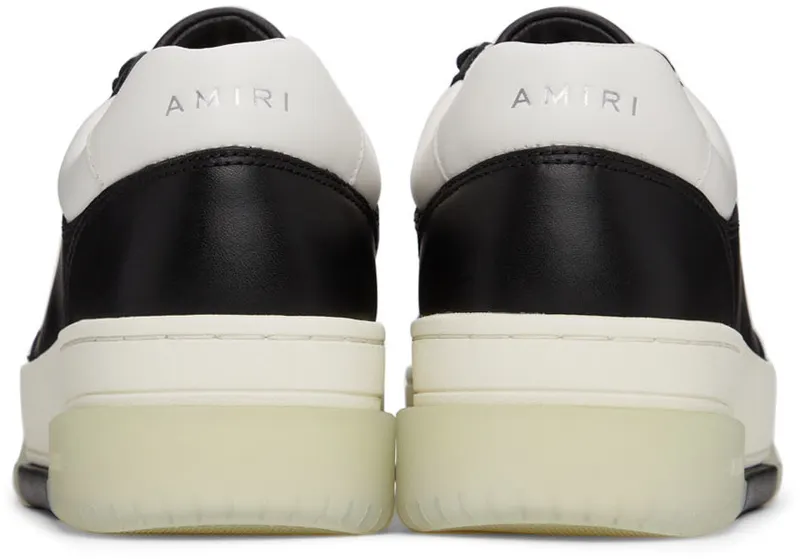 AMIRI Black & White Stadium Low (PS22MFS007-004)