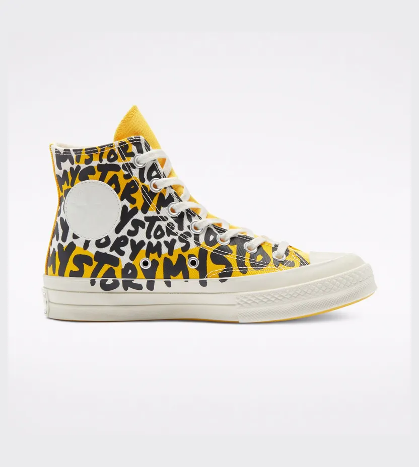 Converse My Story Chuck 70 High Top Egret/amarillo/black (170282C)