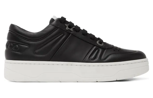 Jimmy Choo Black Hawaii/F Sneakers (HAWAII/F CLF)