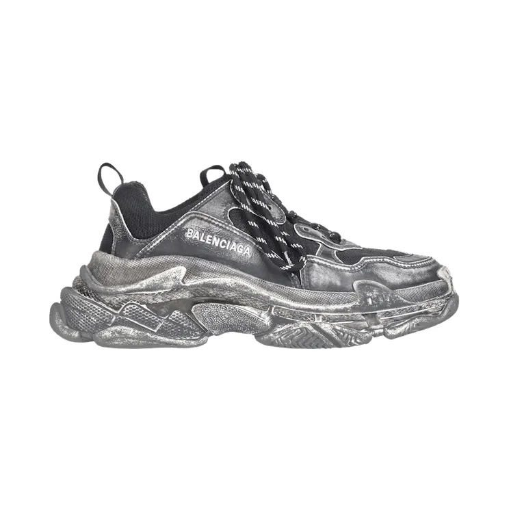 Balenciaga Triple S Faded Black (W) (524039W3CN31000)