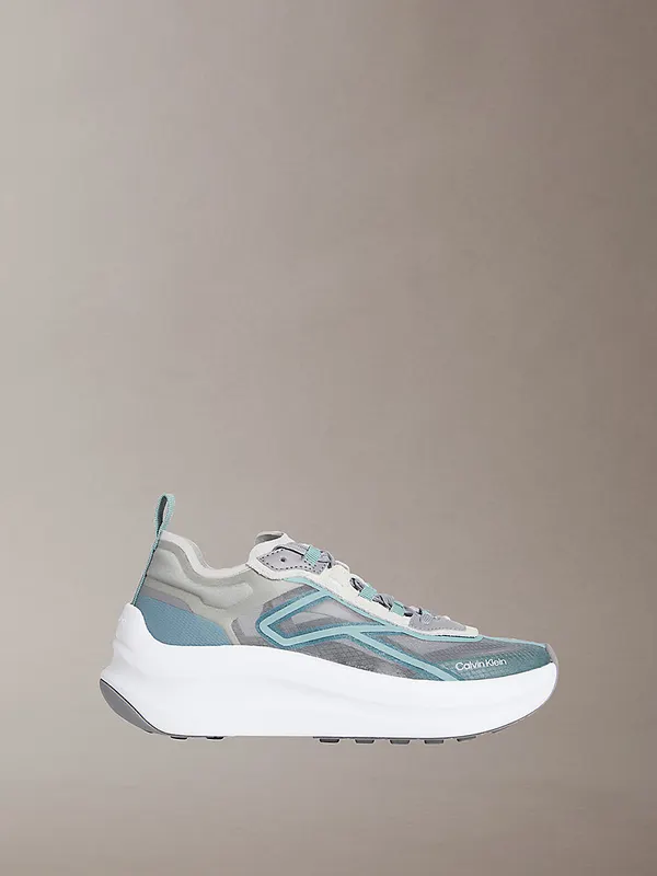 Calvin Klein Ck Volumax – Chunky Ck Stripe Runner “CLOUD BURST/MISTY BLUE/LIGHT GREY” (HW0HW0300502F)