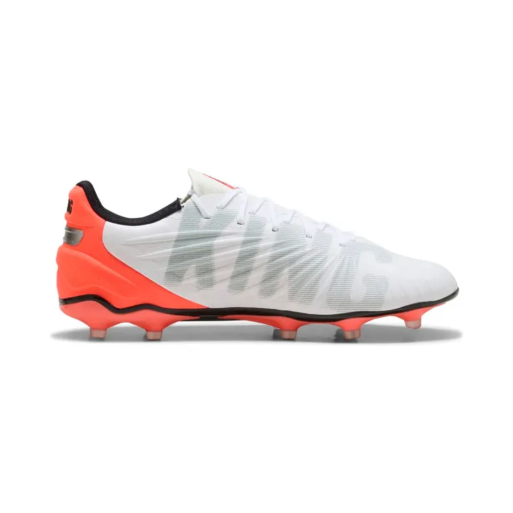 Puma King Match FG/AG “White ½ EU / 10 UK” (108832)
