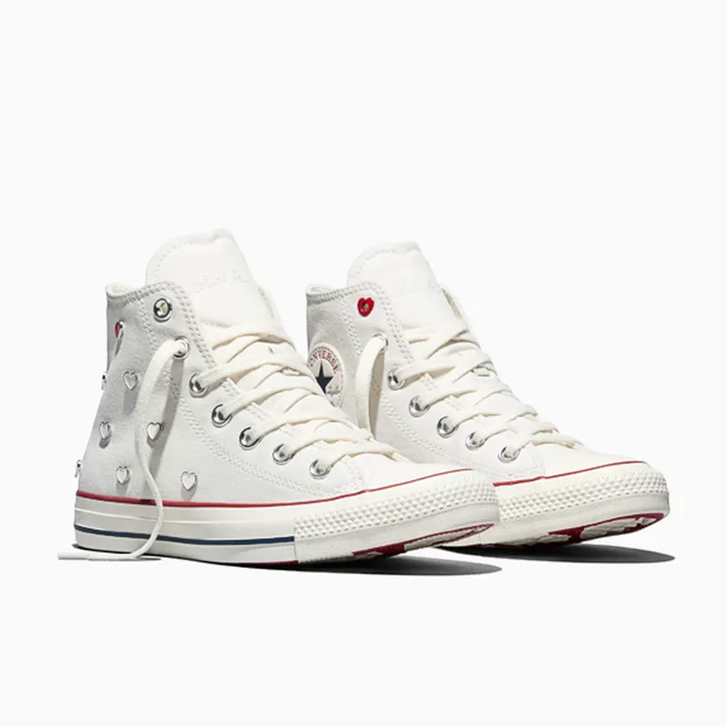 Sneakers Converse Chuck Taylor All Star Valentines Day/ Vintage White/ Egret (A19055C)