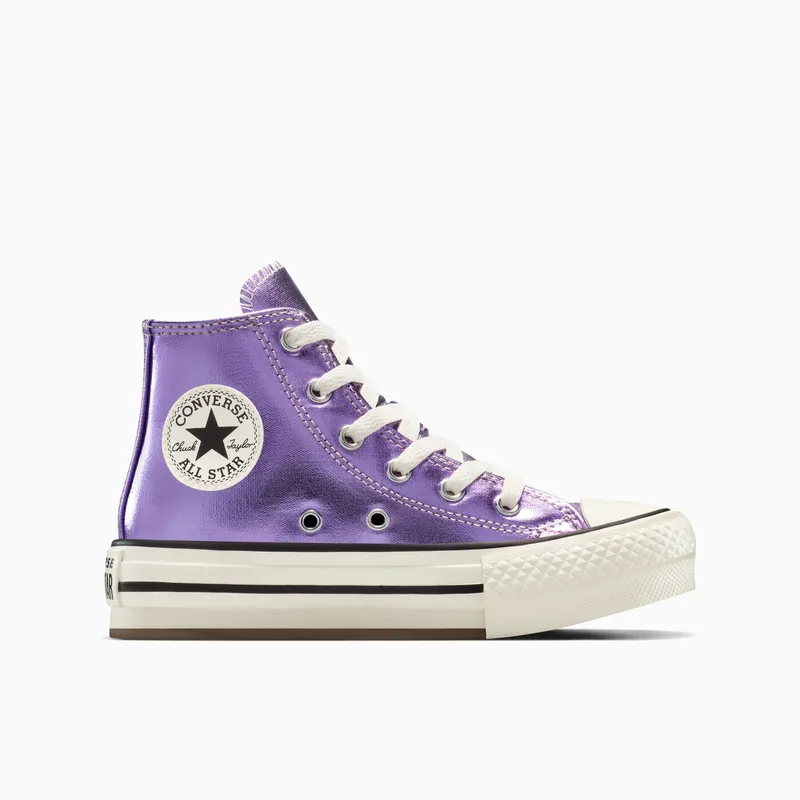 Converse Chuck Taylor All Star EVA Lift Platform Metallic Purple/Egret/Black (A13450C)