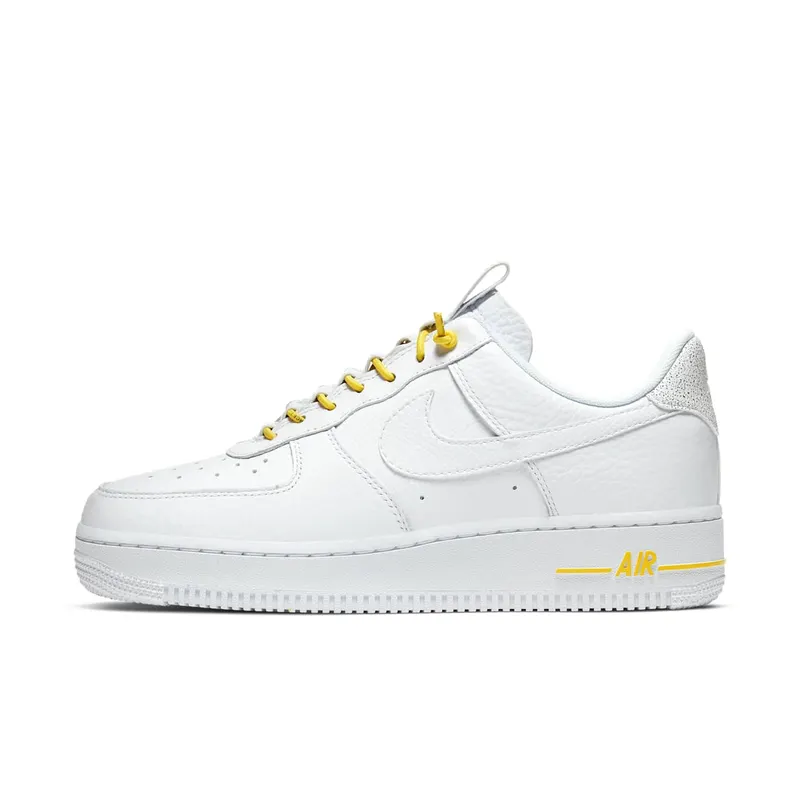Nike Air Force 1 Low Lux White Chrome Yellow (W) White/Chrome Yellow-Black-White (898889-104)