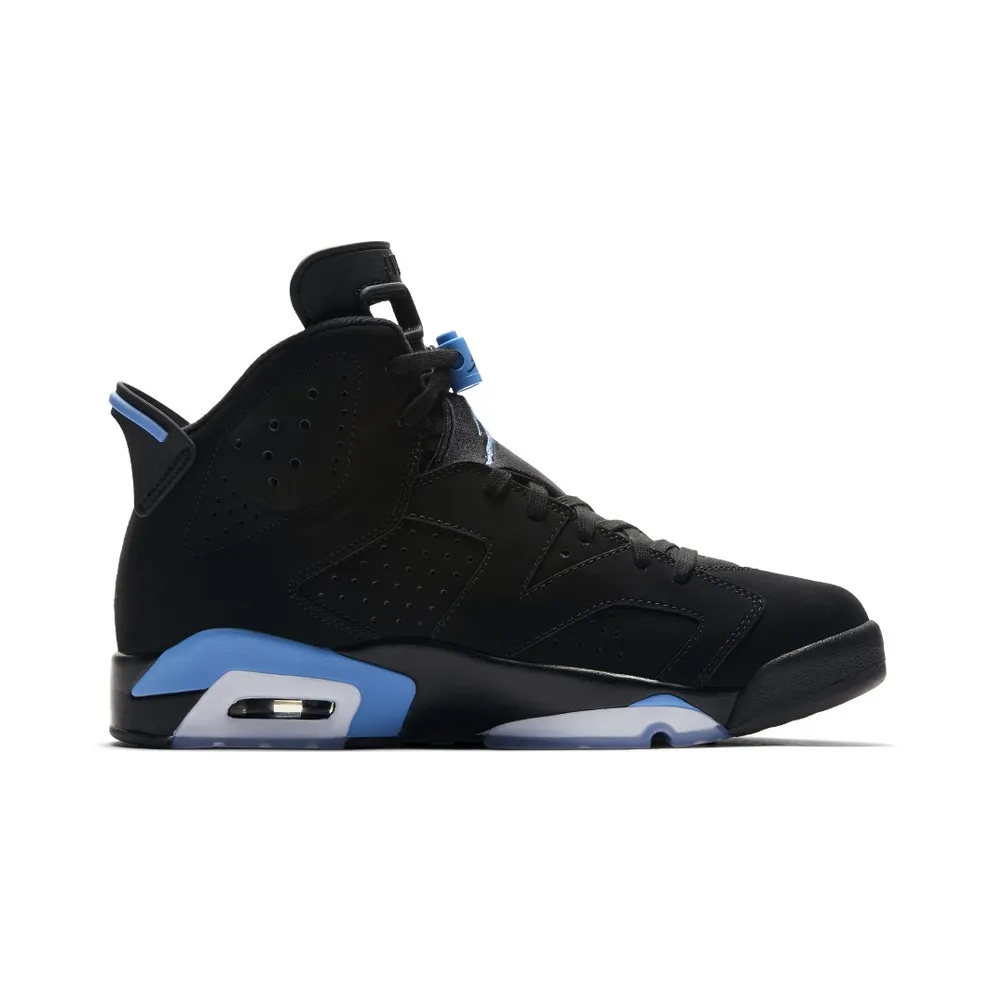 Jordan 6 Retro UNC Black/University Blue (384664-006)