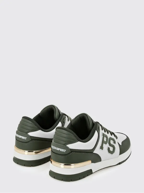Plein Sport Leather Sneakers Green (SAESUSC0737STE003N65) (2)