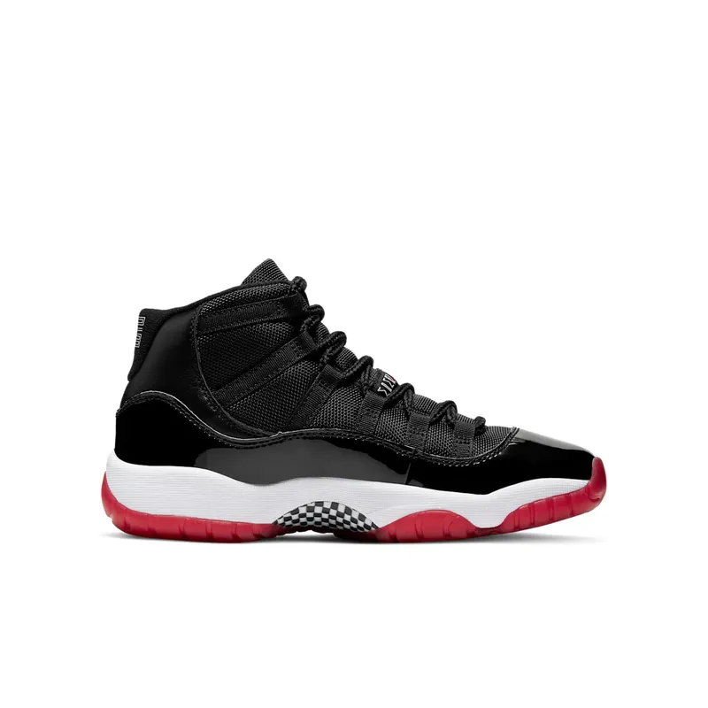 Air Jordan Nike AJ XI 11 Retro ‘Playoffs Bred’ (GS) (2019) (378038-061)