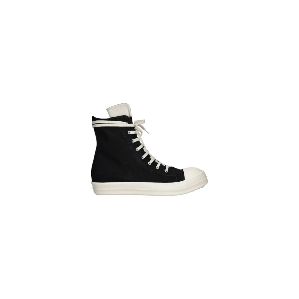 Rick Owens DRKSHDW High Top Black Milk (DU02E7800-DO-911)