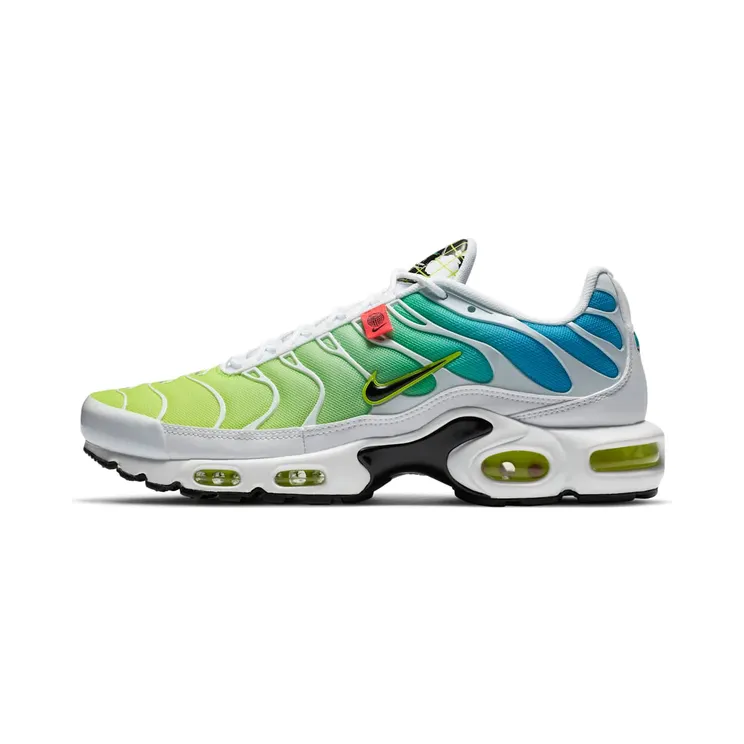 Nike Air Max Plus Worldwide “White / Blue Fury / Volt / Black” (CK7291-100)