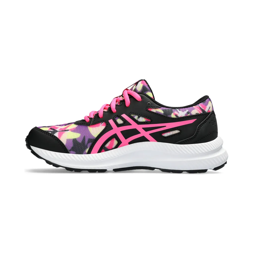 Asics Contend 8 Gs Print Black/Hot Pink (1014A294.006)