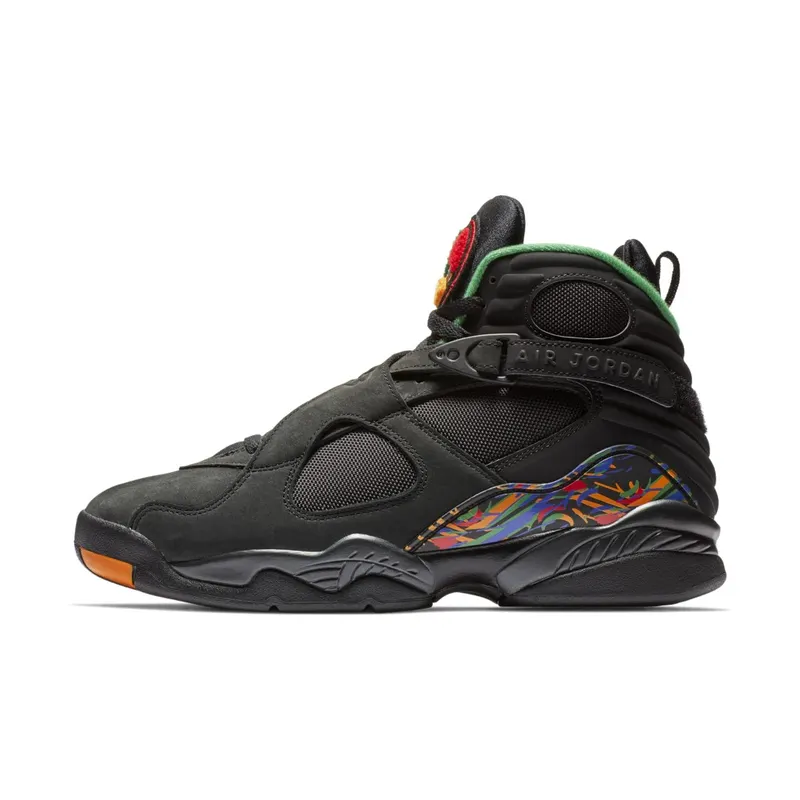 Jordan 8 Retro Tinker Air Raid Black/Light Concord-Aloe Verde (305381-004)