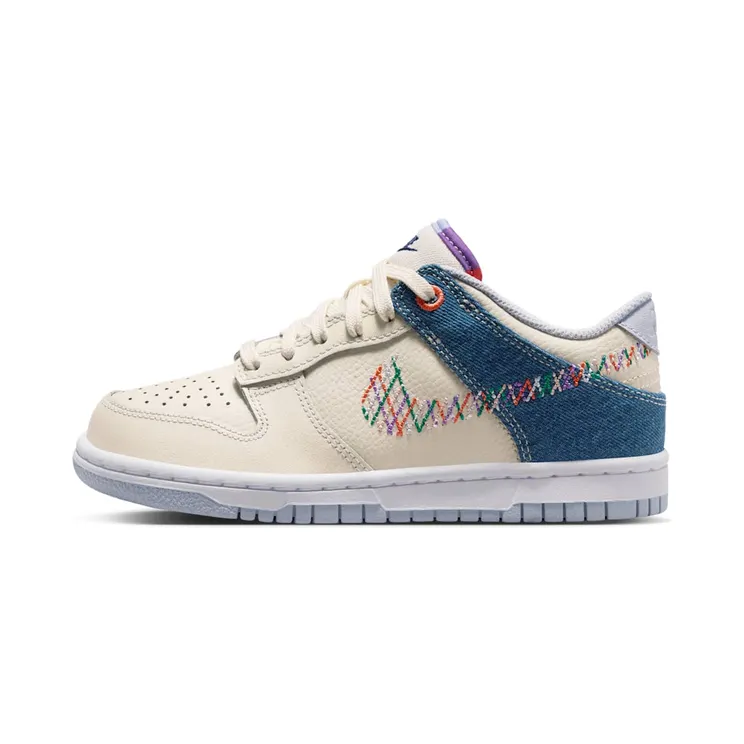 Nike Dunk Low GS “Soft Pearl Blue Denim” (IR1825-022)