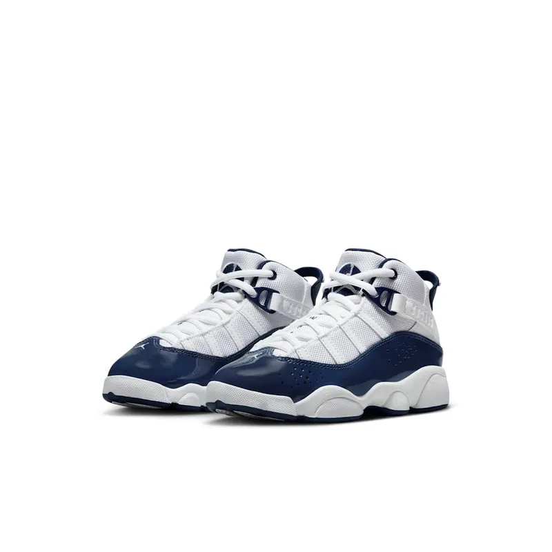 Jordan 6 Rings White Midnight Navy (323432-124)