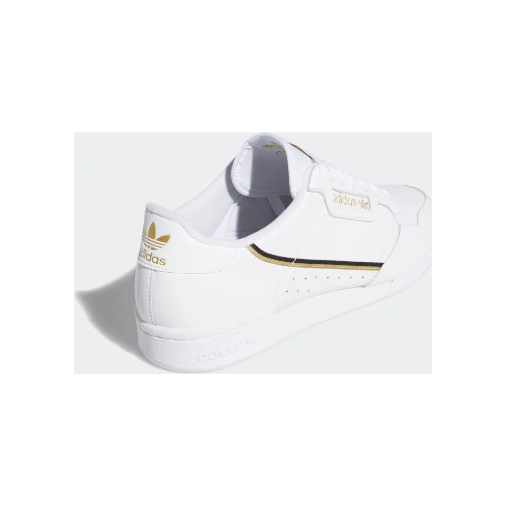 Adidas Continental 80 ‘Gold Metallic’ Cloud White/Core Black/Gold Metallic (EG5663)